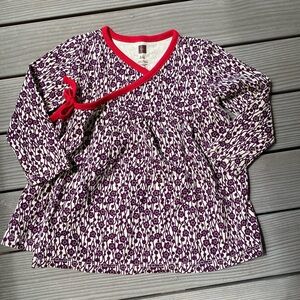 Tea Collection Wrap Dress (NWOT- never worn), 6-12 Months